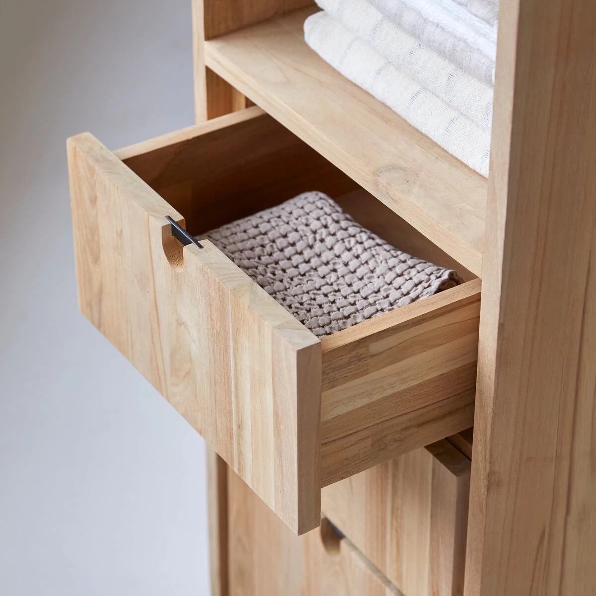 Jonàk - Colonne En Teck Massif – Image 2