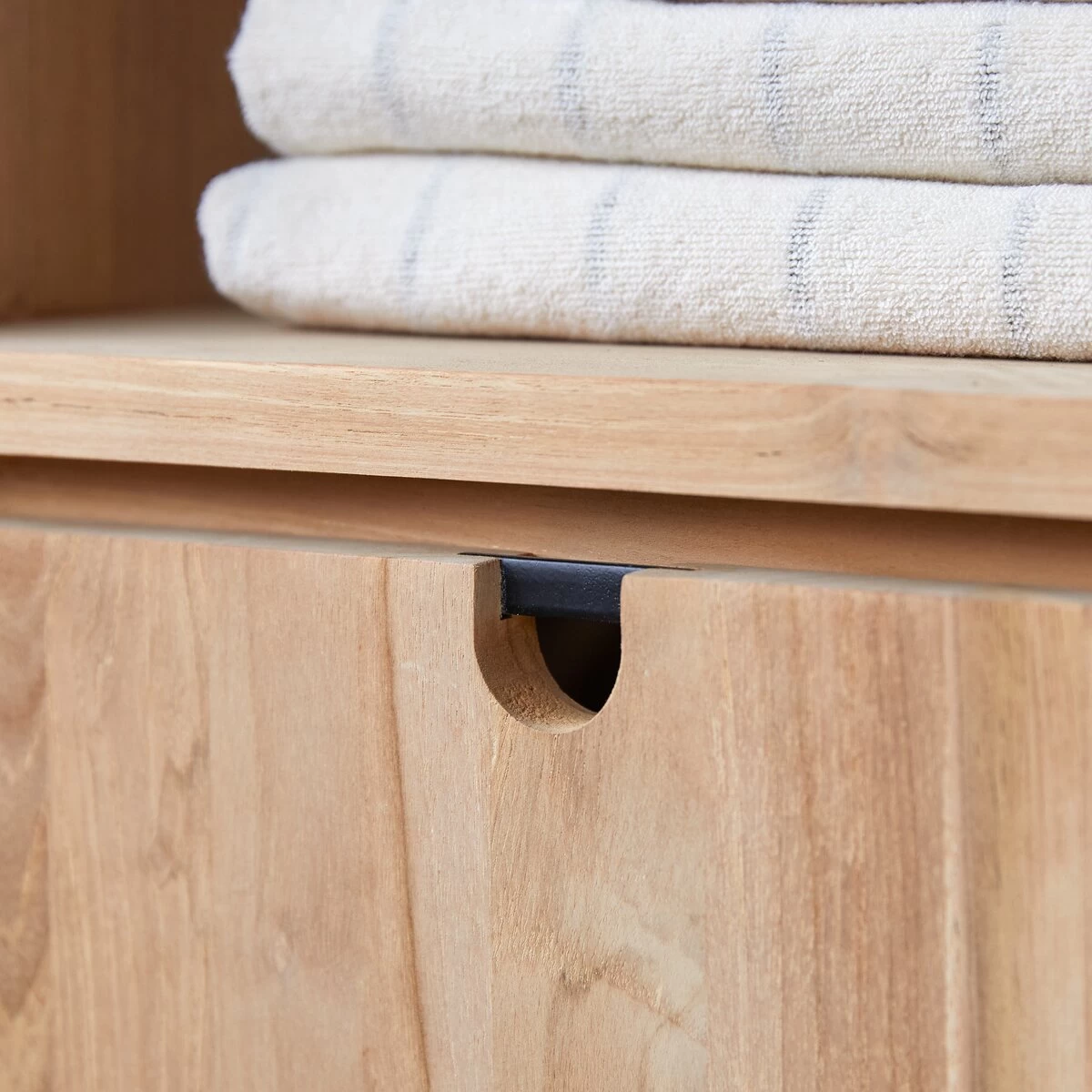 Jonàk - Colonne En Teck Massif – Image 3