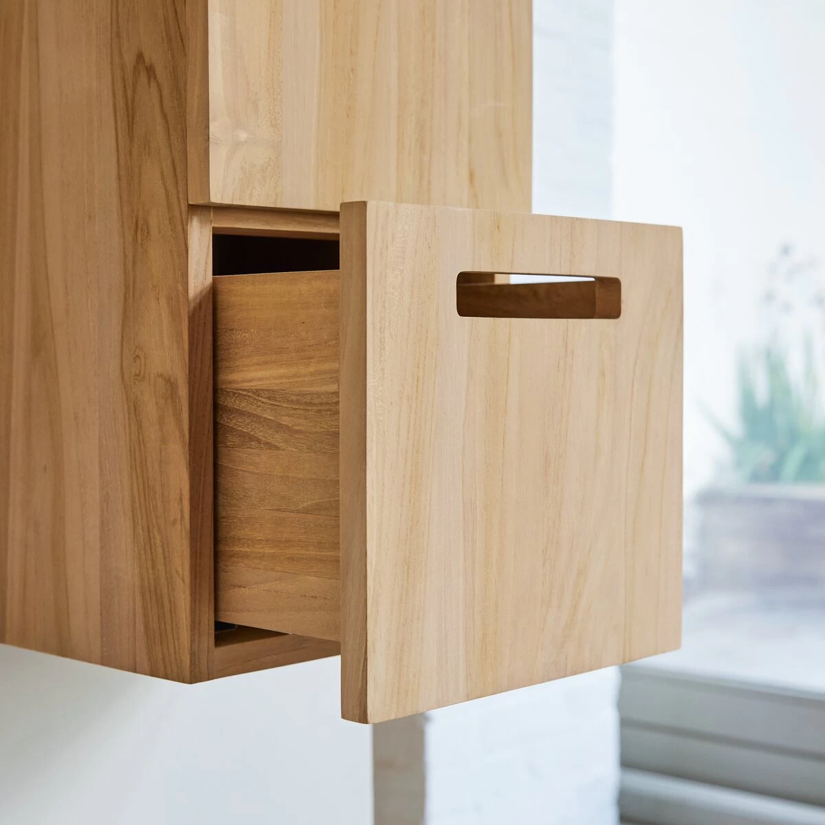 Line - Colonne En Teck Massif – Image 5