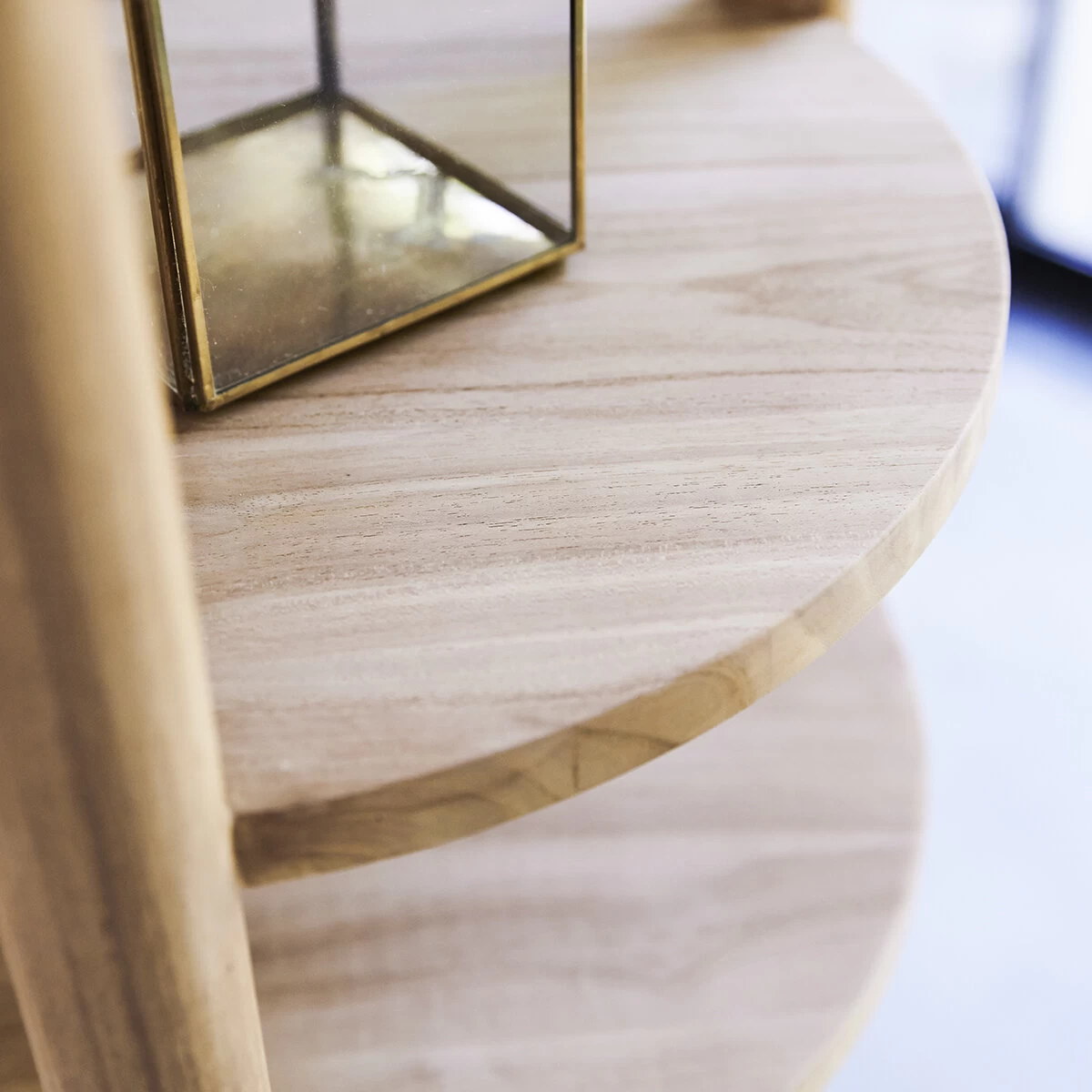 Poline - Colonne En Teck Massif – Image 3