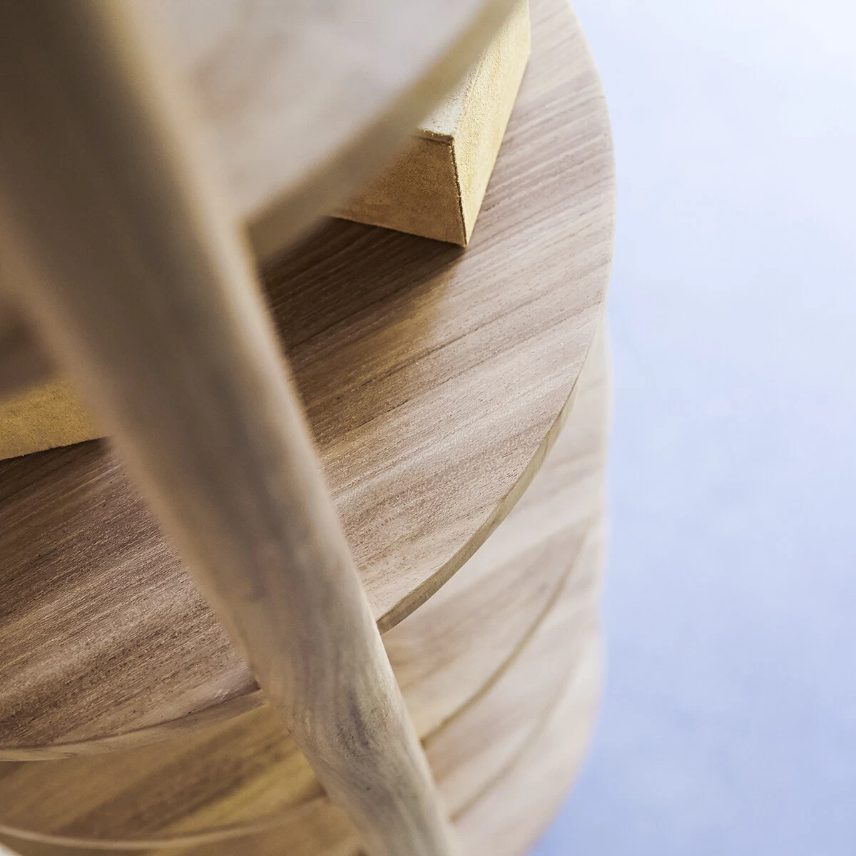 Poline - Colonne En Teck Massif – Image 4