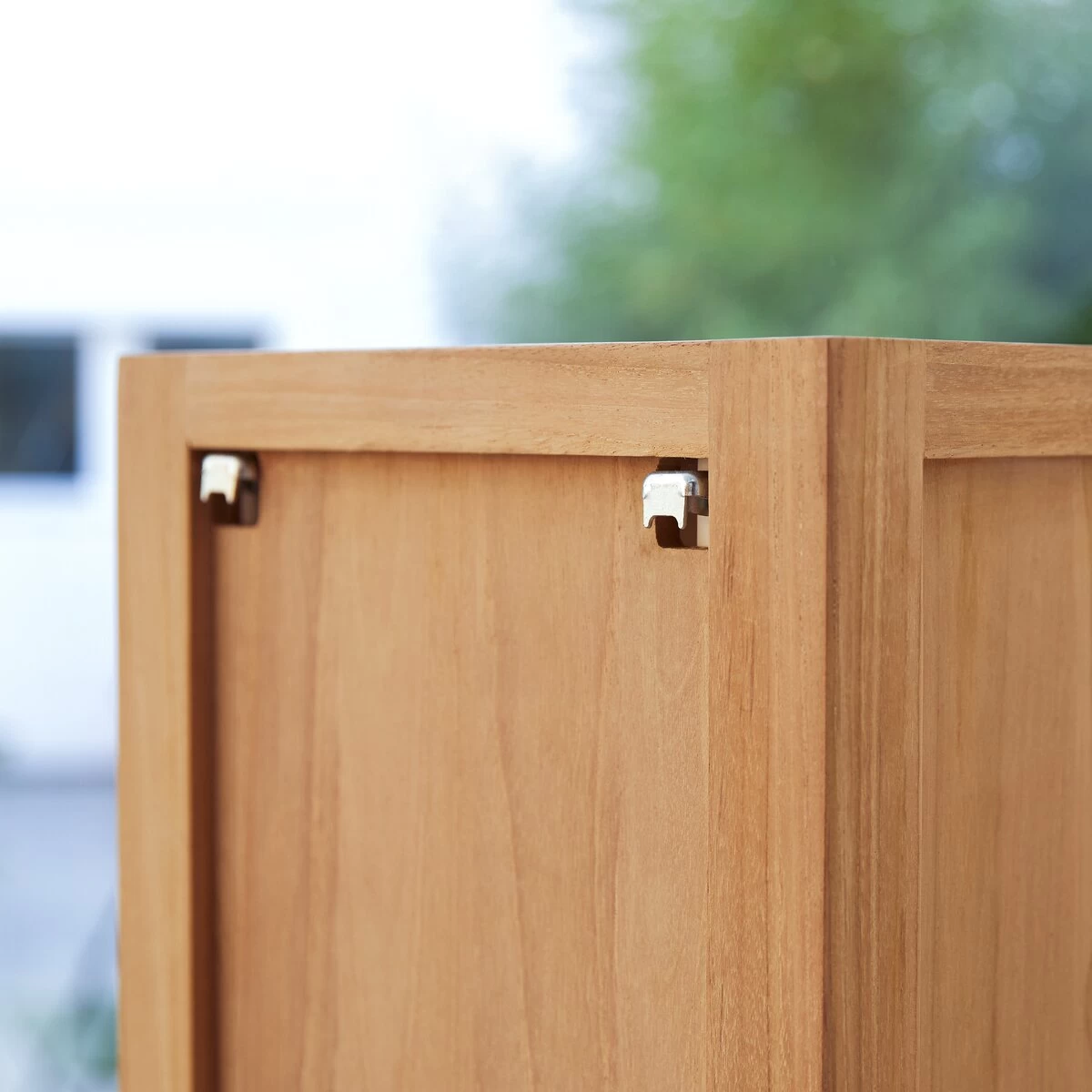 Serena - Colonne En Teck Massif – Image 5