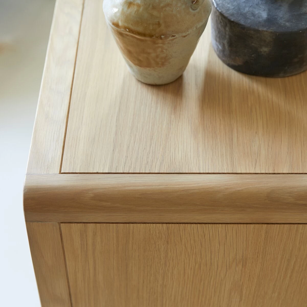 Come - Commode De Rangement En Chêne Massif Et Cannage – Image 4