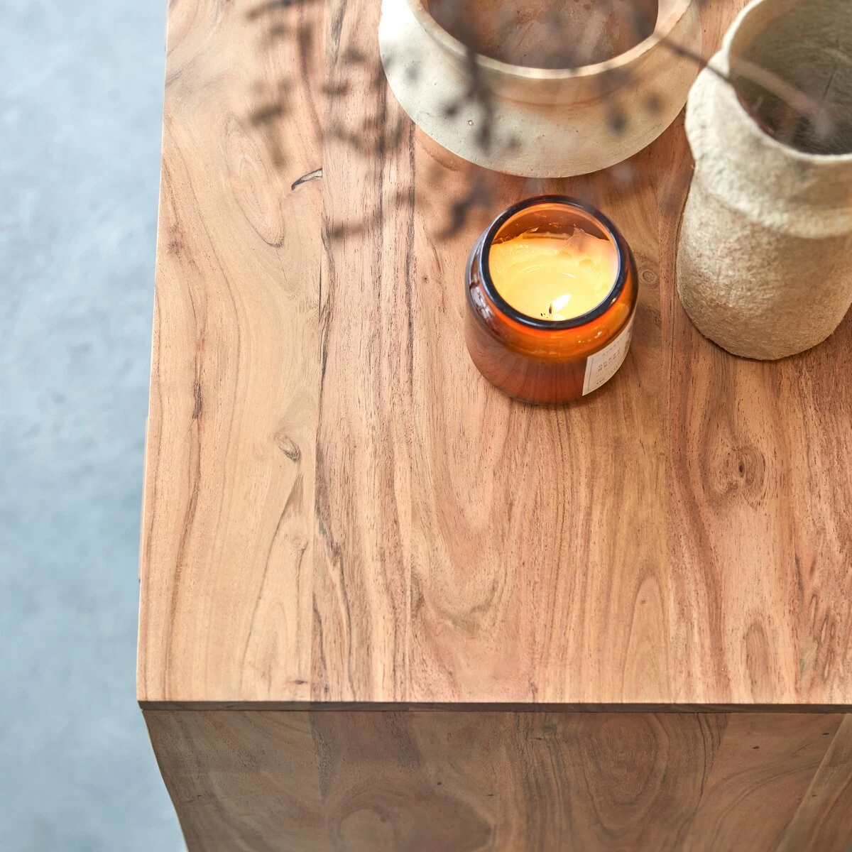 Oslo - Commode En Acacia Massif – Image 3