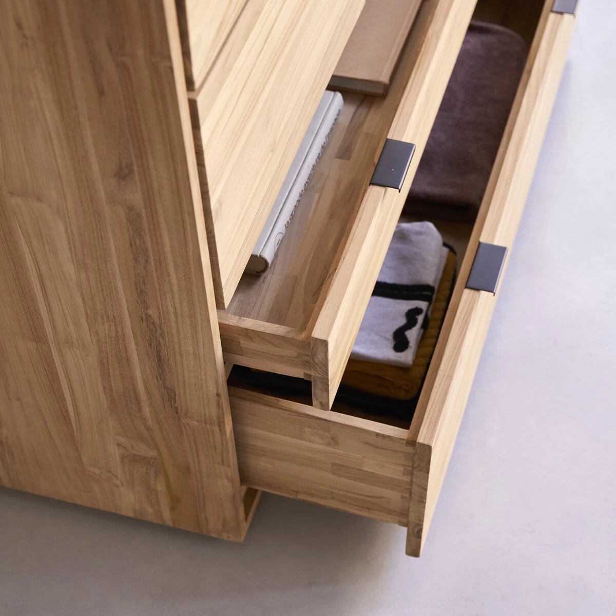 Senson - Commode En Teck Massif – Image 7