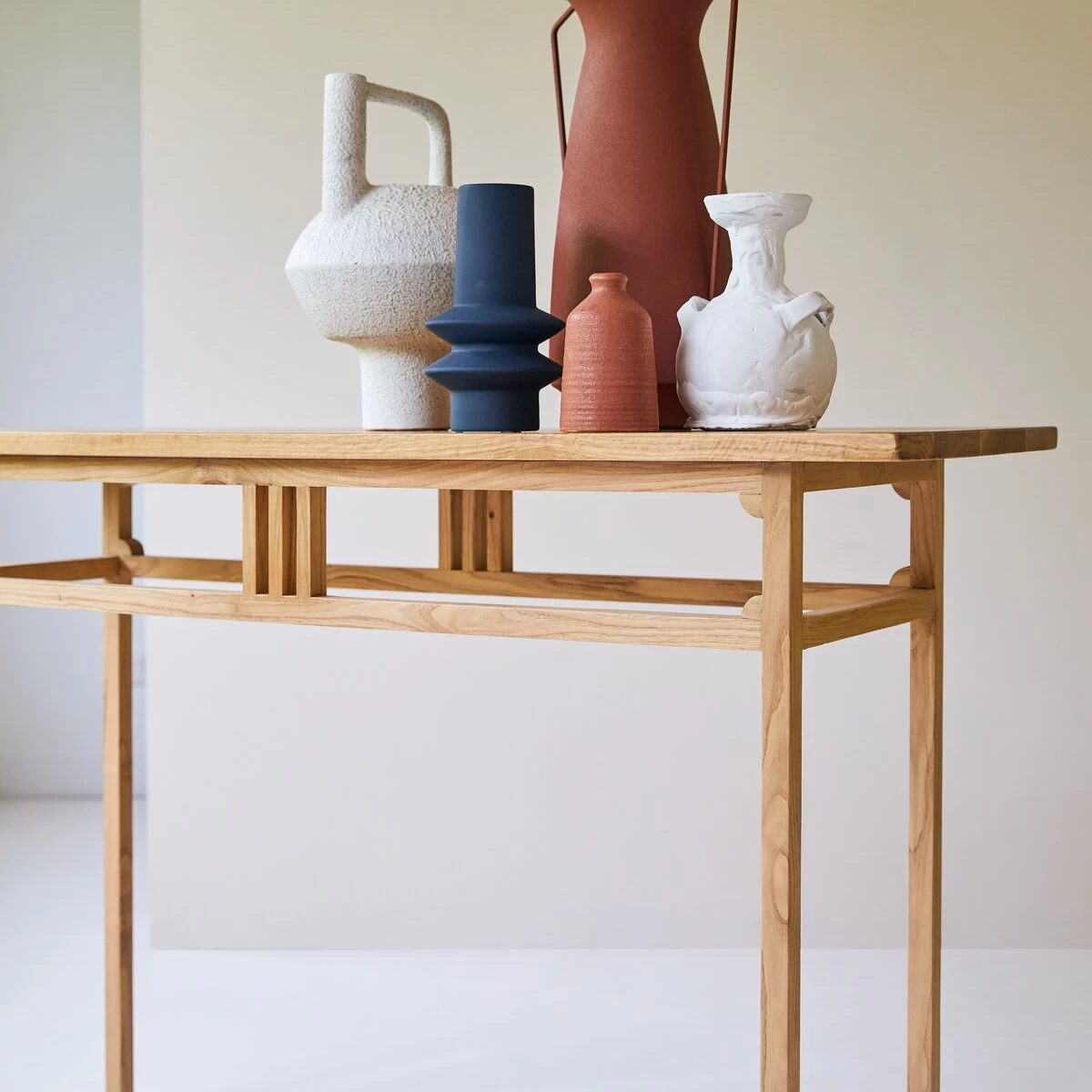 Clovis - Console En Chêne Massif – Image 2