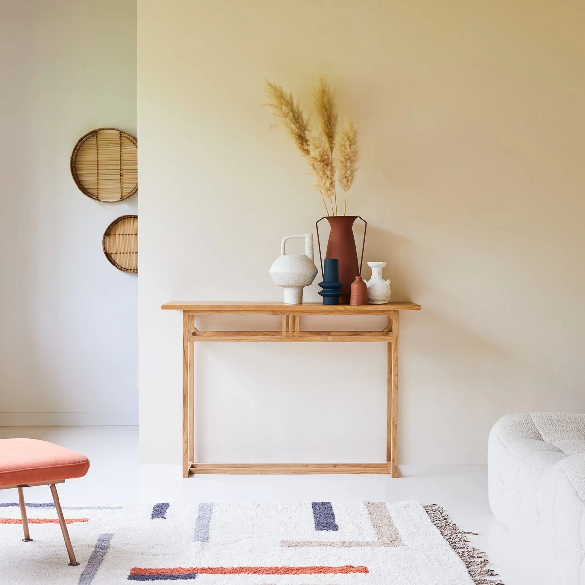 Clovis - Console En Chêne Massif