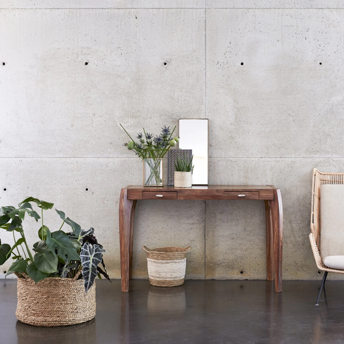 Luna - Console En Palissandre Massif