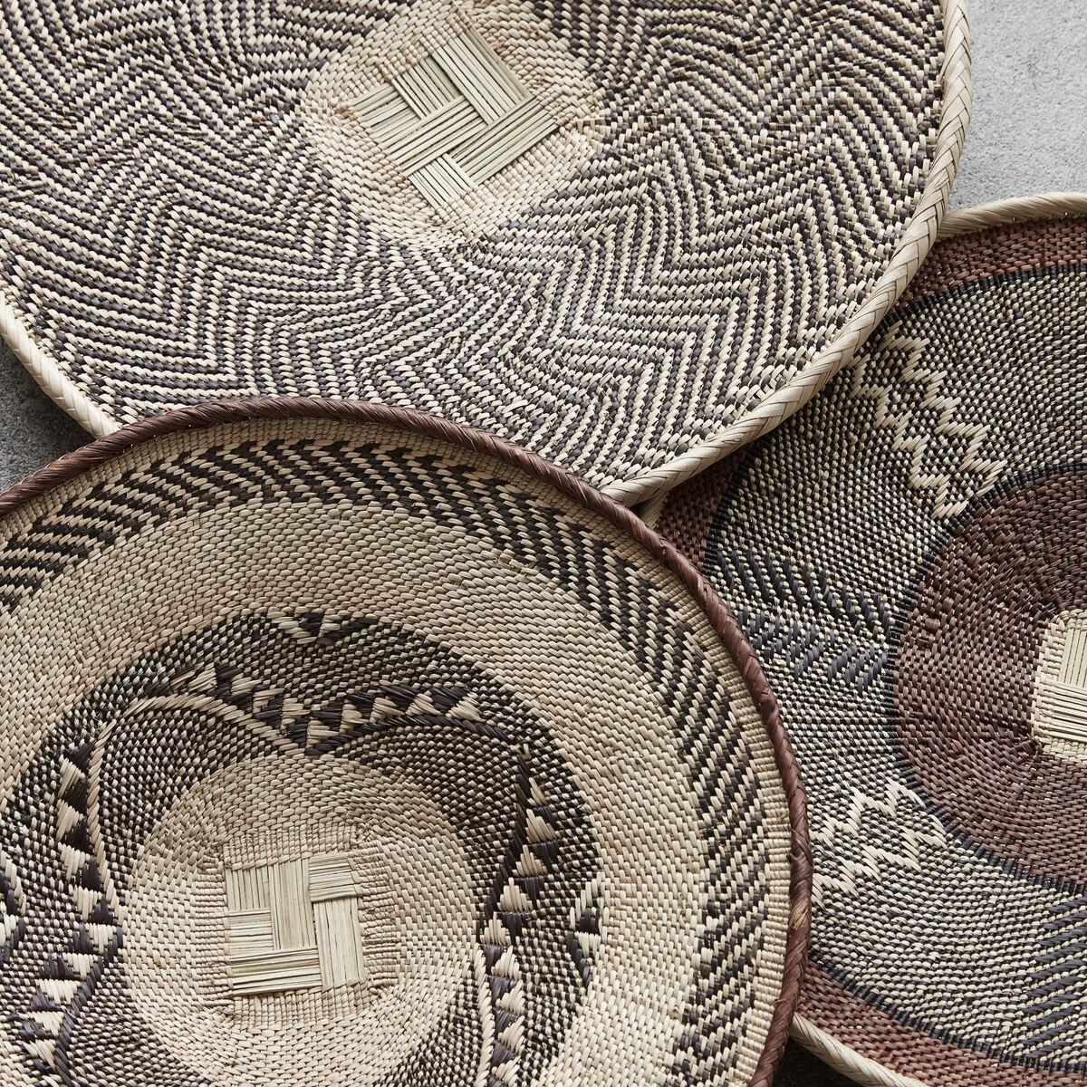 Tonga - Décoration Murale En Fibres Végétales 45 Cm – Image 3