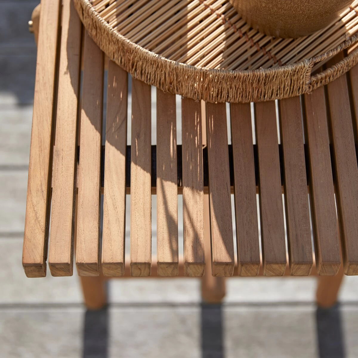 Fado - Desserte De Jardin En Teck Massif – Image 2