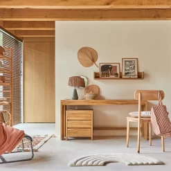 Eden - Bureau Enfant En Teck Massif