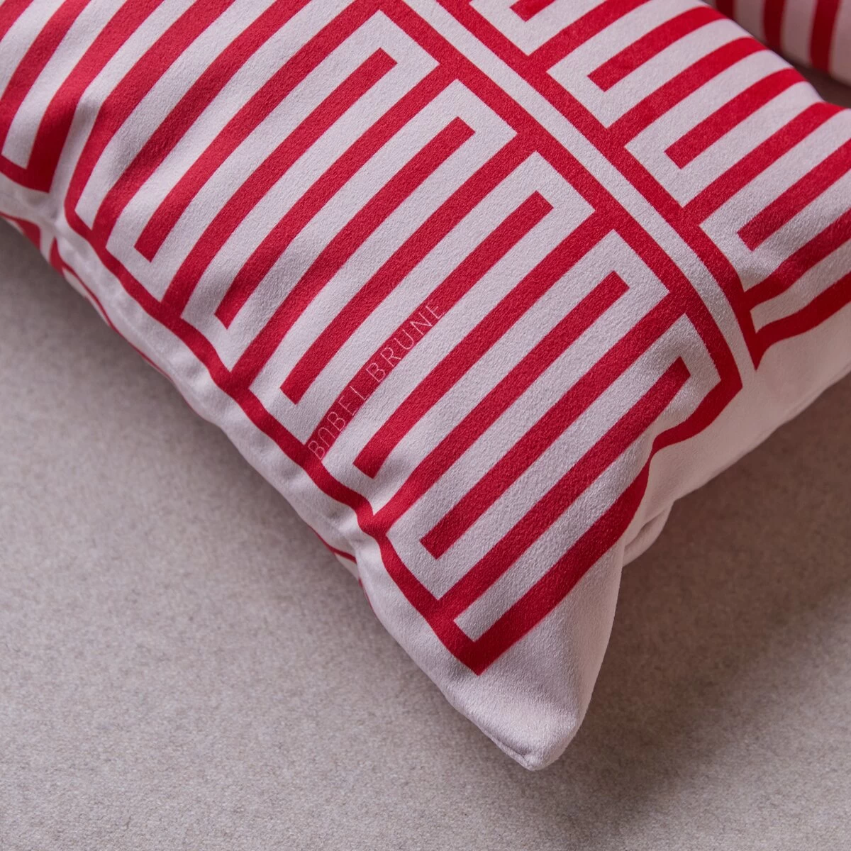 Elios - Coussin Français 50x30 Cm, Red – Image 3