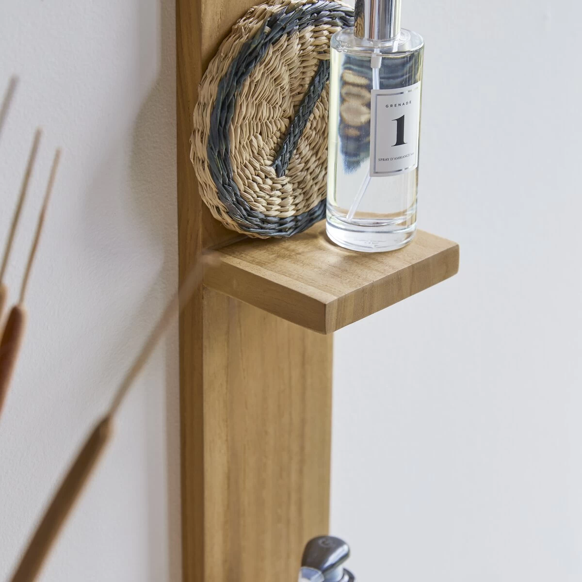 Bahya - Etagère De Salle De Bain Verticale En Teck Massif – Image 2