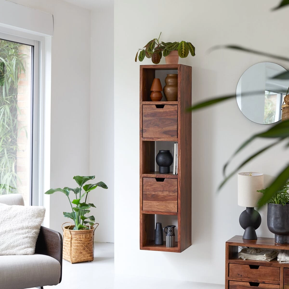Kwarto - Etagère Murale En Palissandre Massif – Image 4