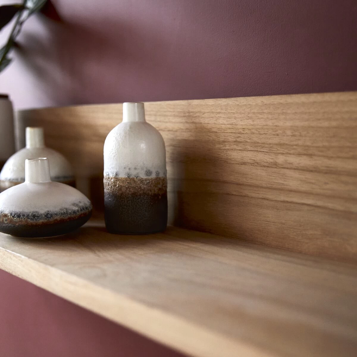 Arty - Etagère Murale En Teck Massif – Image 6