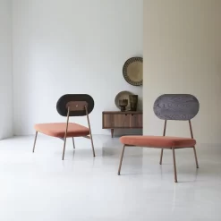 Yutapi - Fauteuil Bas Sienna En Chêne Massif