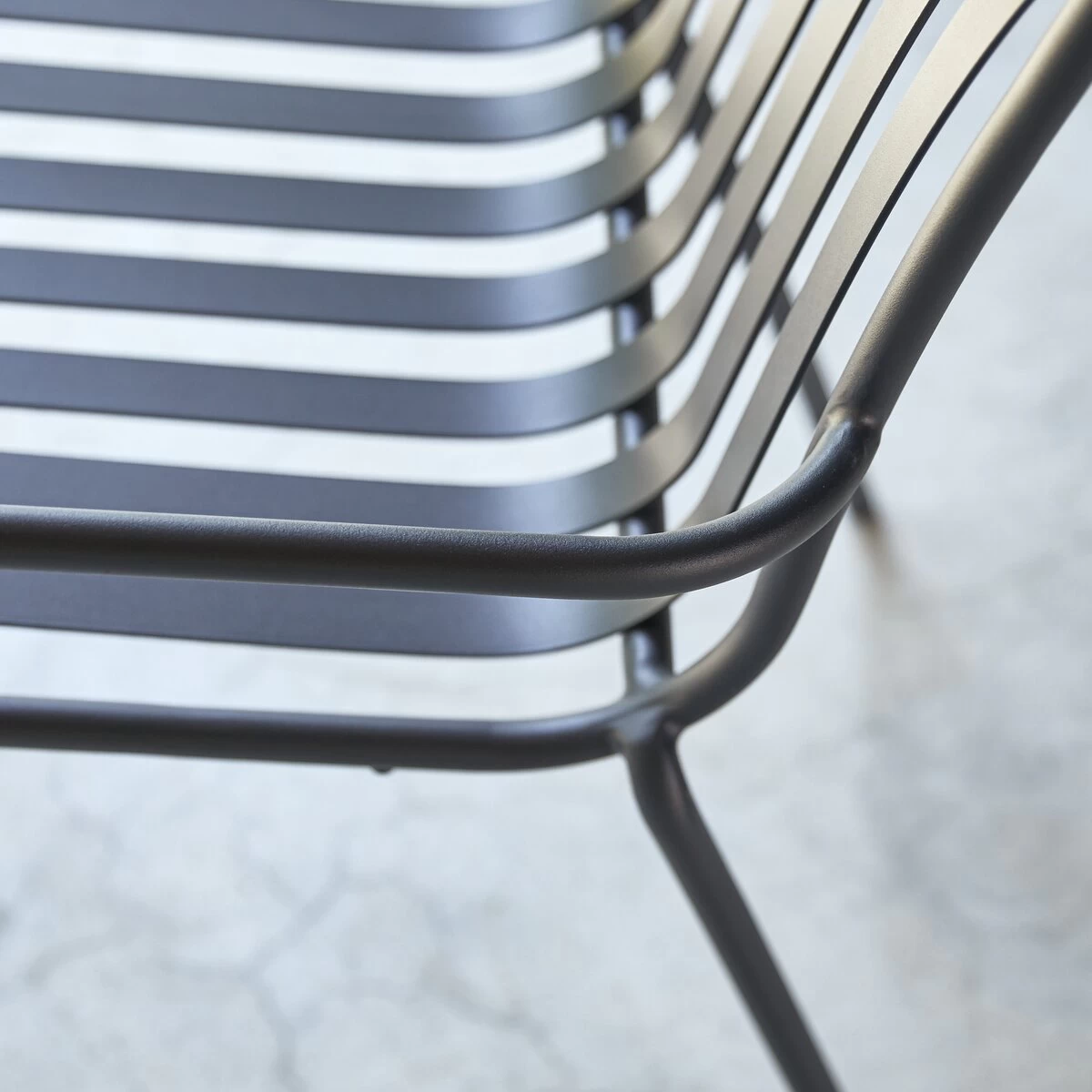 Gaby - Fauteuil De Jardin En Métal Black – Image 3