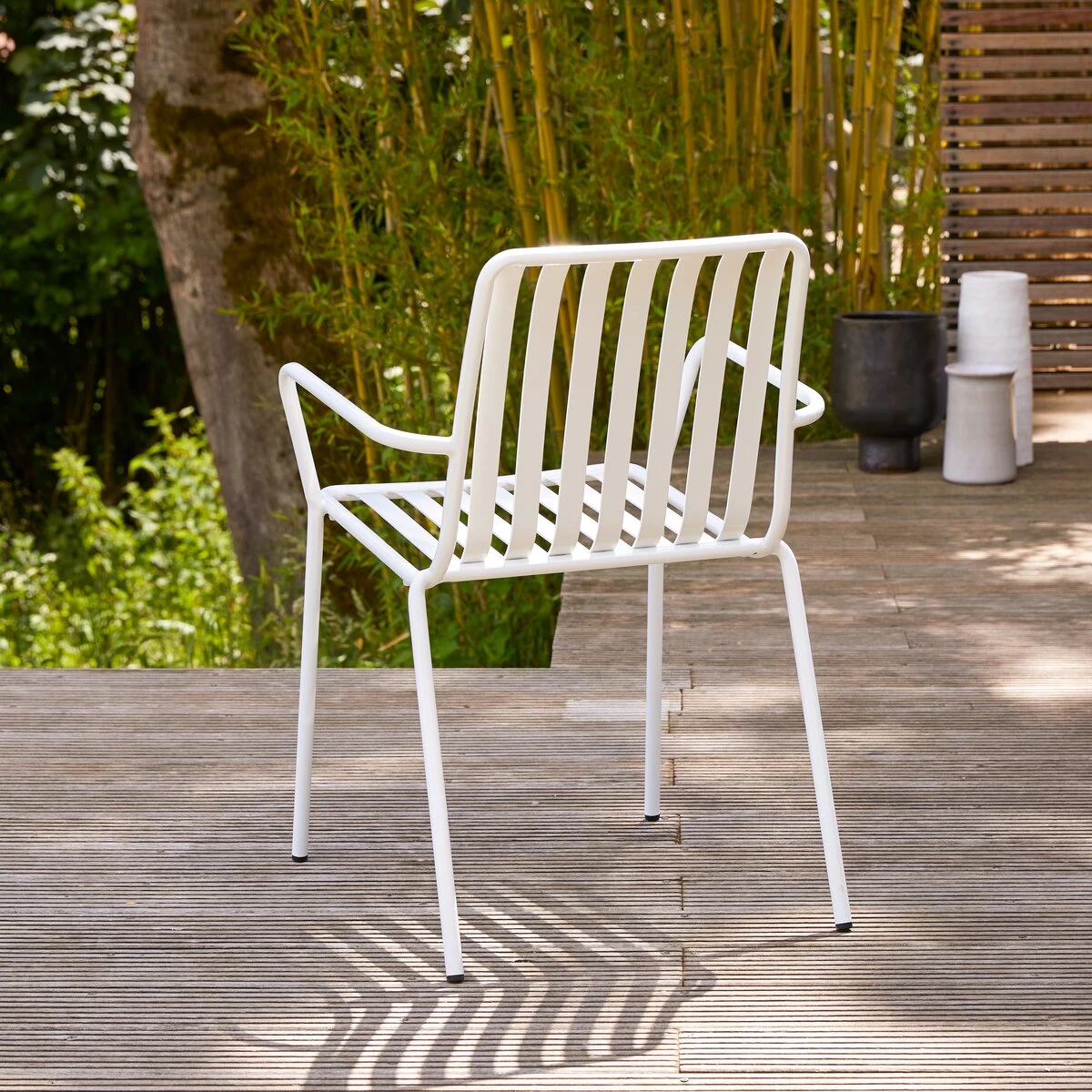 Gaby - Fauteuil De Jardin En Métal White – Image 6