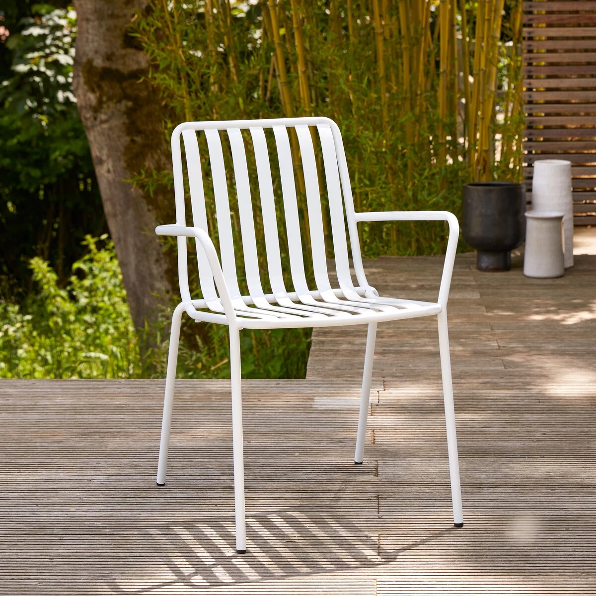 Gaby - Fauteuil De Jardin En Métal White – Image 7