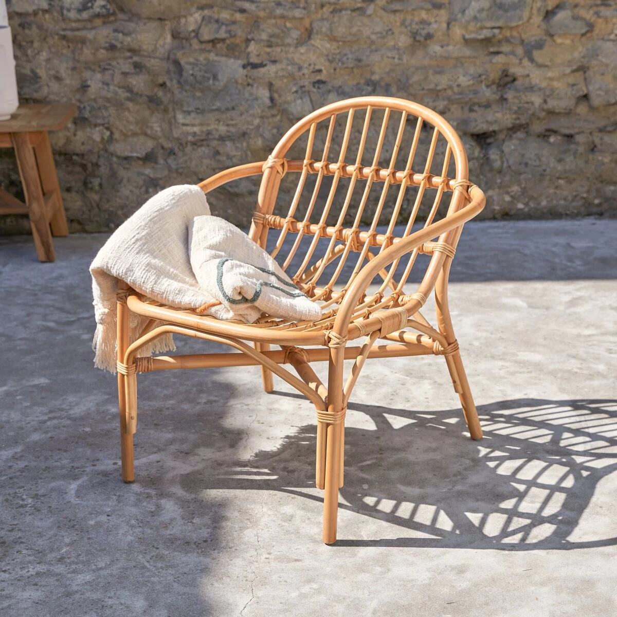 Mina - Fauteuil De Jardin En Rotin – Image 2