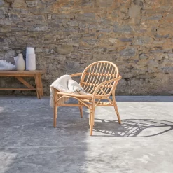 Mina - Fauteuil De Jardin En Rotin