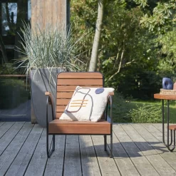 Key Wood - Fauteuil De Jardin En Teck Massif