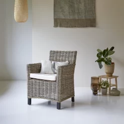 Kubu - Fauteuil En Fibres Végétales