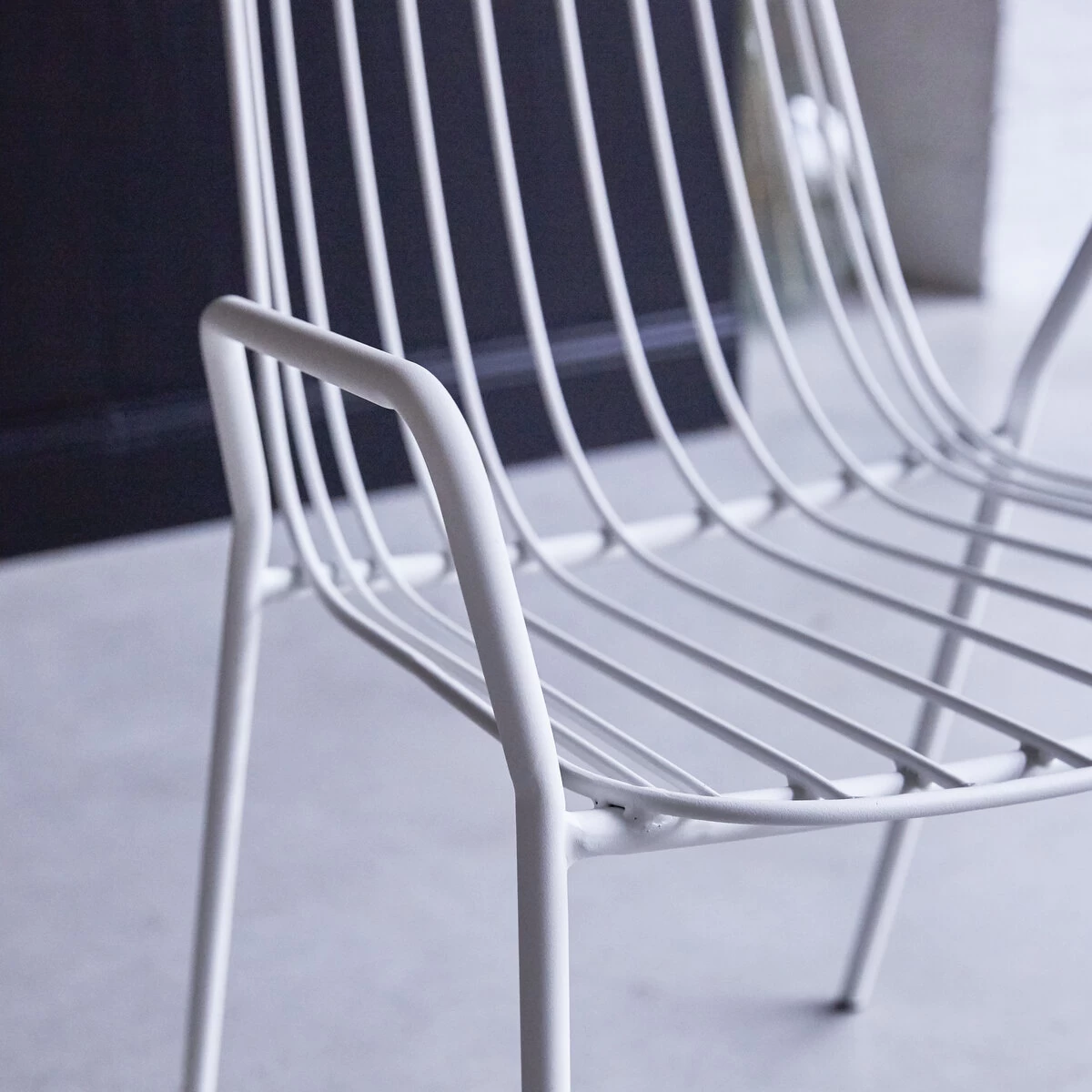 Arty - Fauteuil En Métal White – Image 5