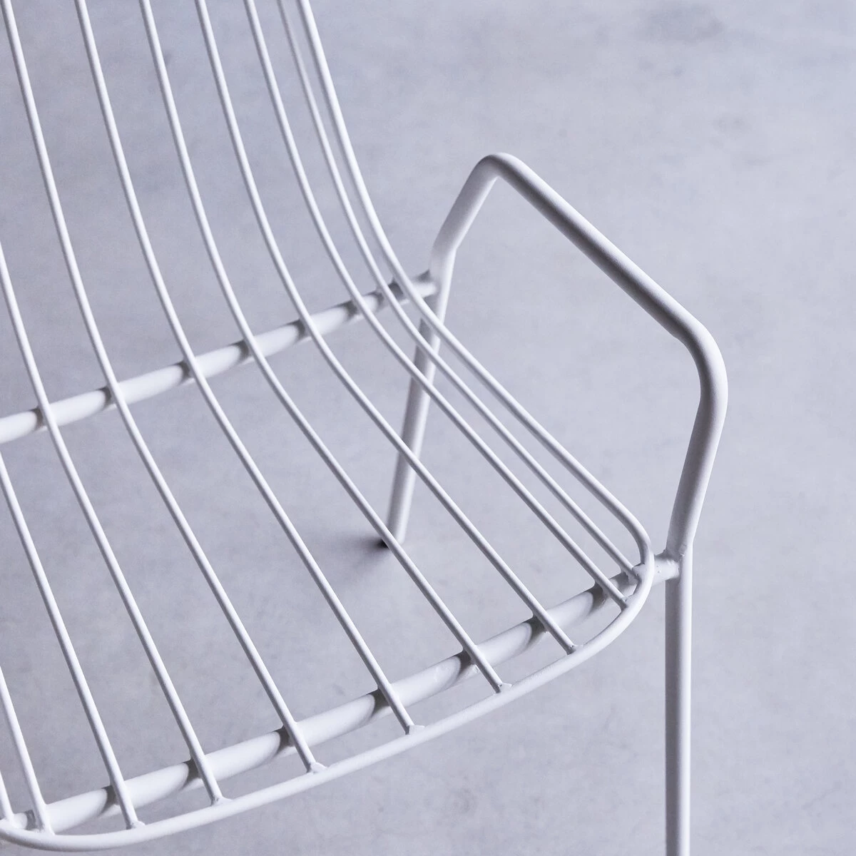 Arty - Fauteuil En Métal White – Image 6