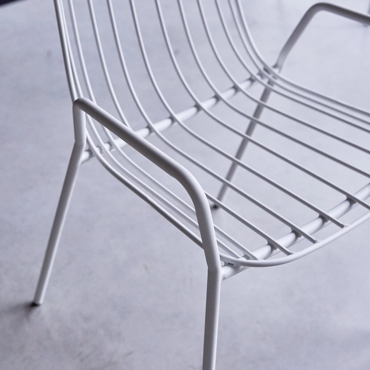 Arty - Fauteuil En Métal White – Image 7