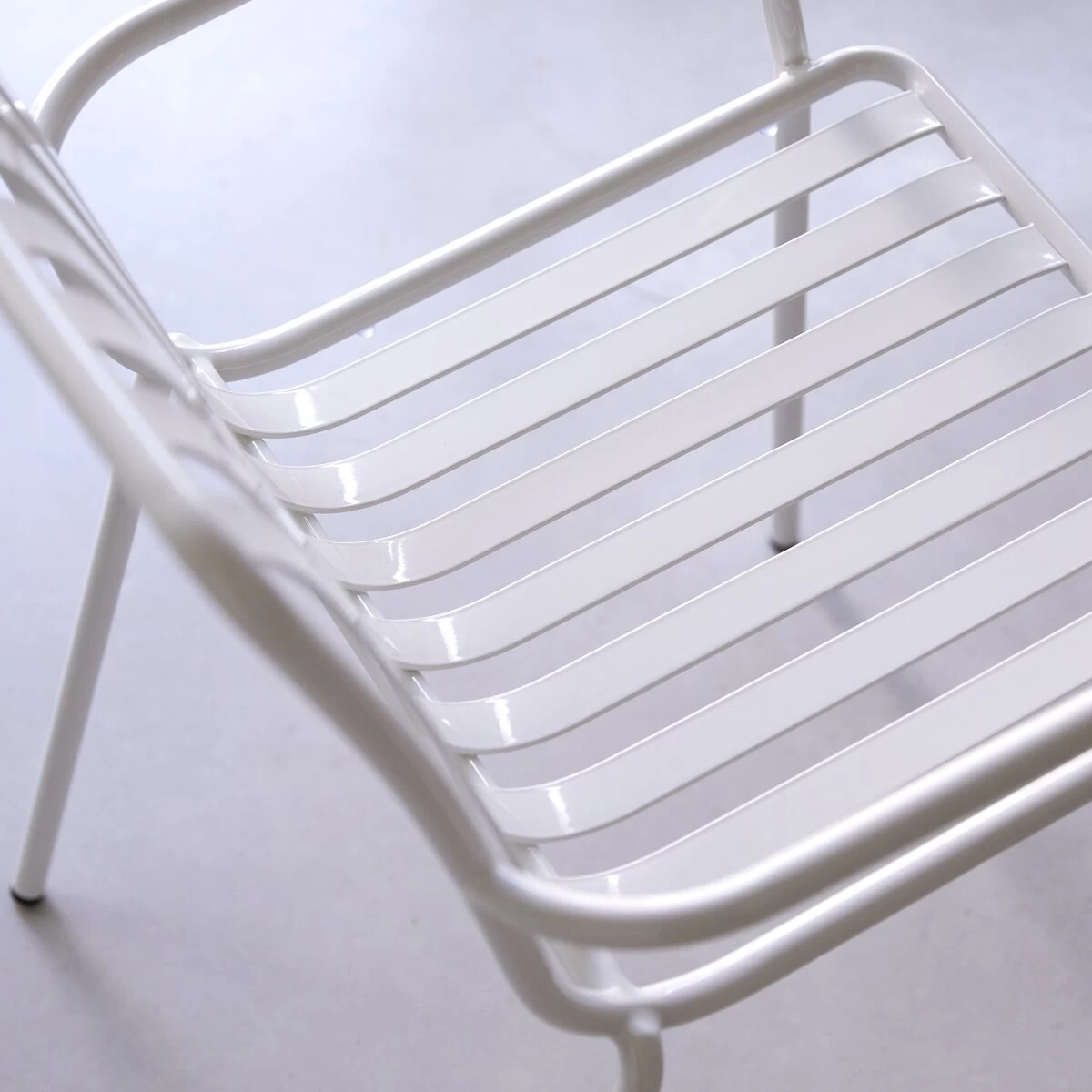 Gaby - Fauteuil En Métal White – Image 6