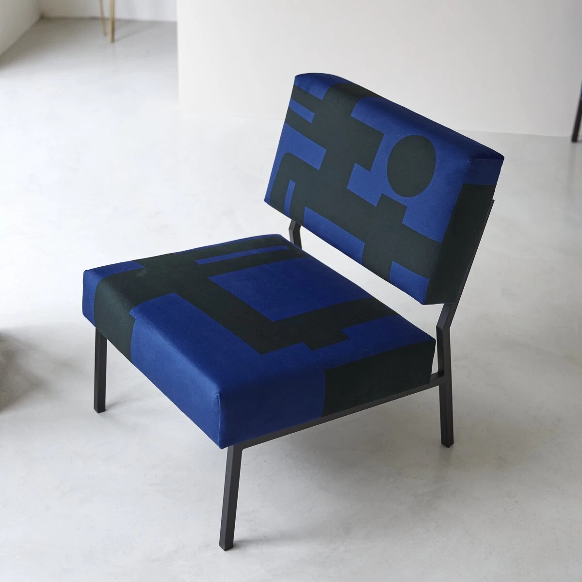 Barbican - Fauteuil Français Bleu – Image 2