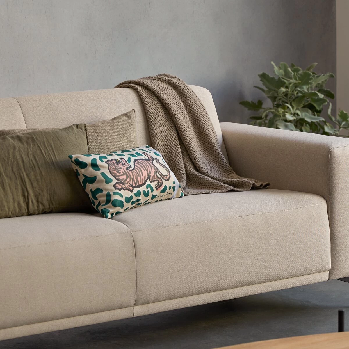 Féline - Coussin Français 50x30 Cm – Image 5