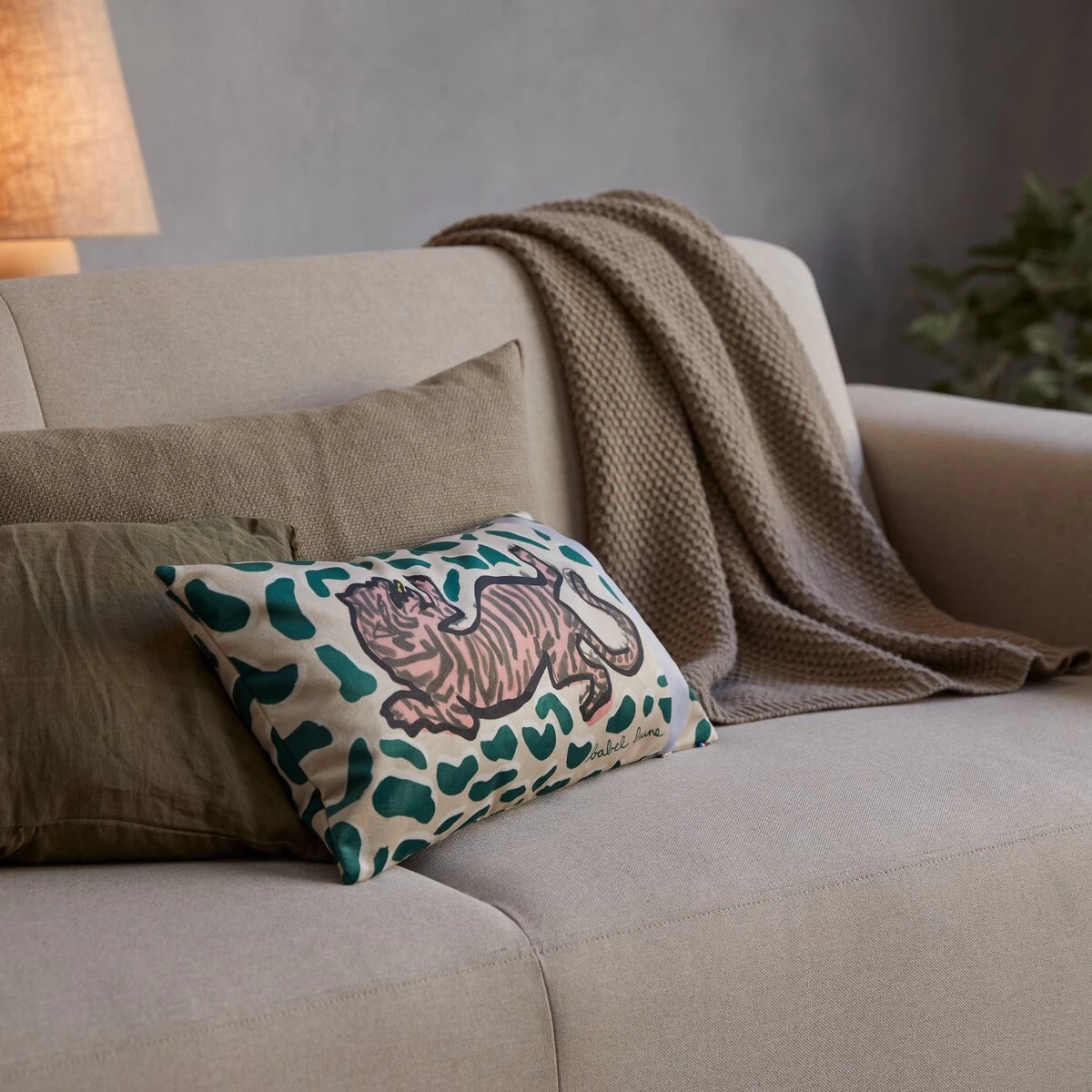 Féline - Coussin Français 50x30 Cm – Image 6