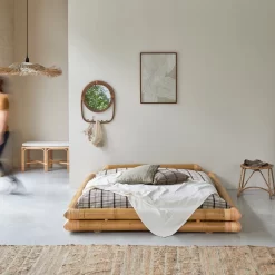Balyss - Lit Futon En Bambou 160x200 Cm