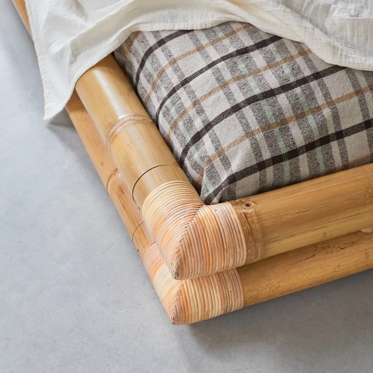 Balyss - Lit Futon En Bambou 160x200 Cm – Image 4