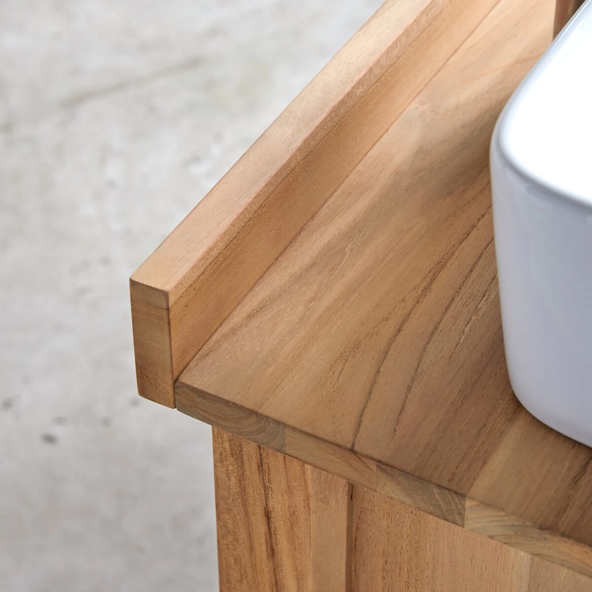 Coline - Meuble Sous Vasque En Teck Massif 145 Cm – Image 7