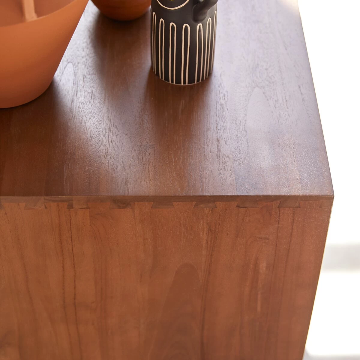 Parker - Meuble Sous Vasque En Teck Massif Recyclé 120 Cm – Image 7