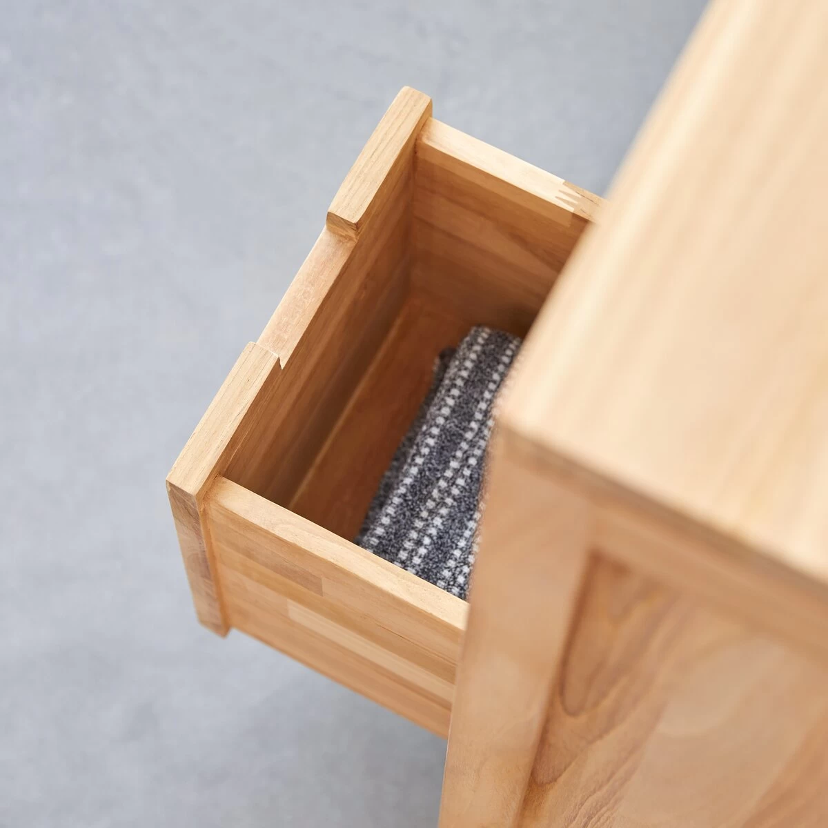 Serena - Meuble Sous Vasque En Teck Massif 100 Cm – Image 5