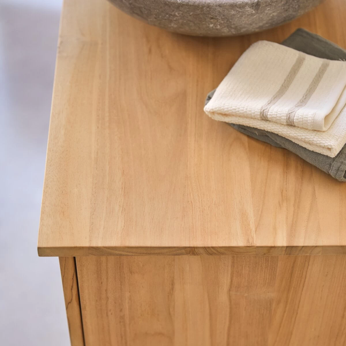 Soho - Meuble Sous Vasque En Teck Massif 165 Cm – Image 4