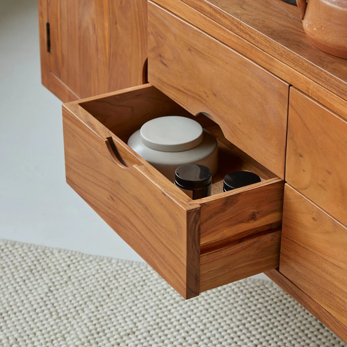 Bonnie - Meuble TV En Acacia Massif 180 Cm – Image 5