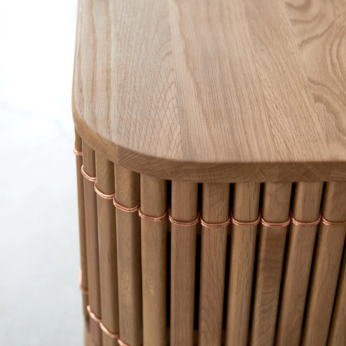 Koppar - Meuble TV En Chêne Massif 160 Cm – Image 2