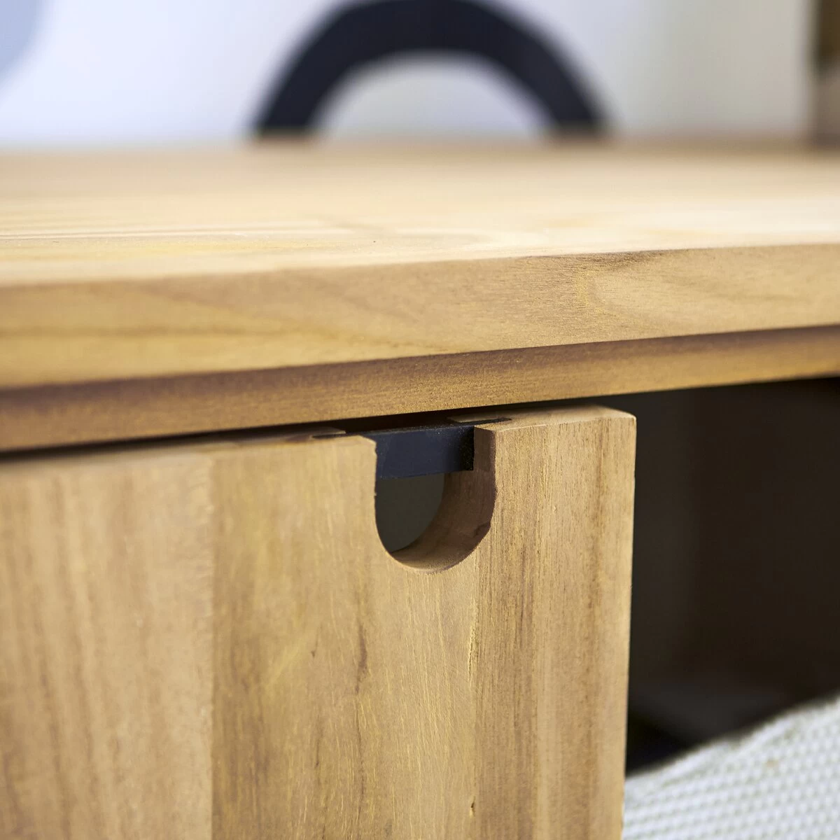 Jonàk - Meuble TV En Teck Massif 140 Cm – Image 3