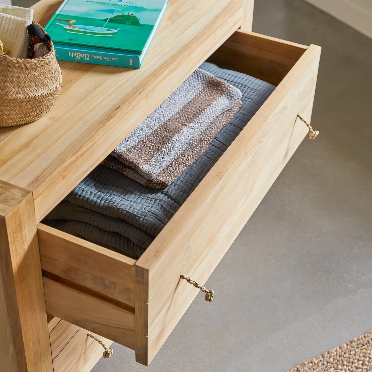 Minimalys - Commode Enfant En Teck Massif – Image 2