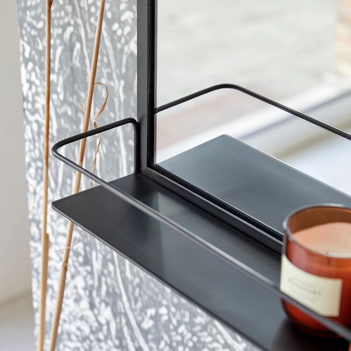 Lison - Miroir Déco En Métal 70x50 Cm – Image 3