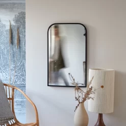 Nordic - Miroir Déco En Métal 80x50 Cm
