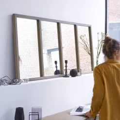 Louise - Miroir En Chêne Massif 160x70 Cm