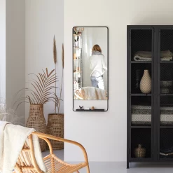 Element - Miroir En Métal Vertical 110x45 Cm