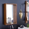 Easy - Miroir En Palissandre 70x45 Cm