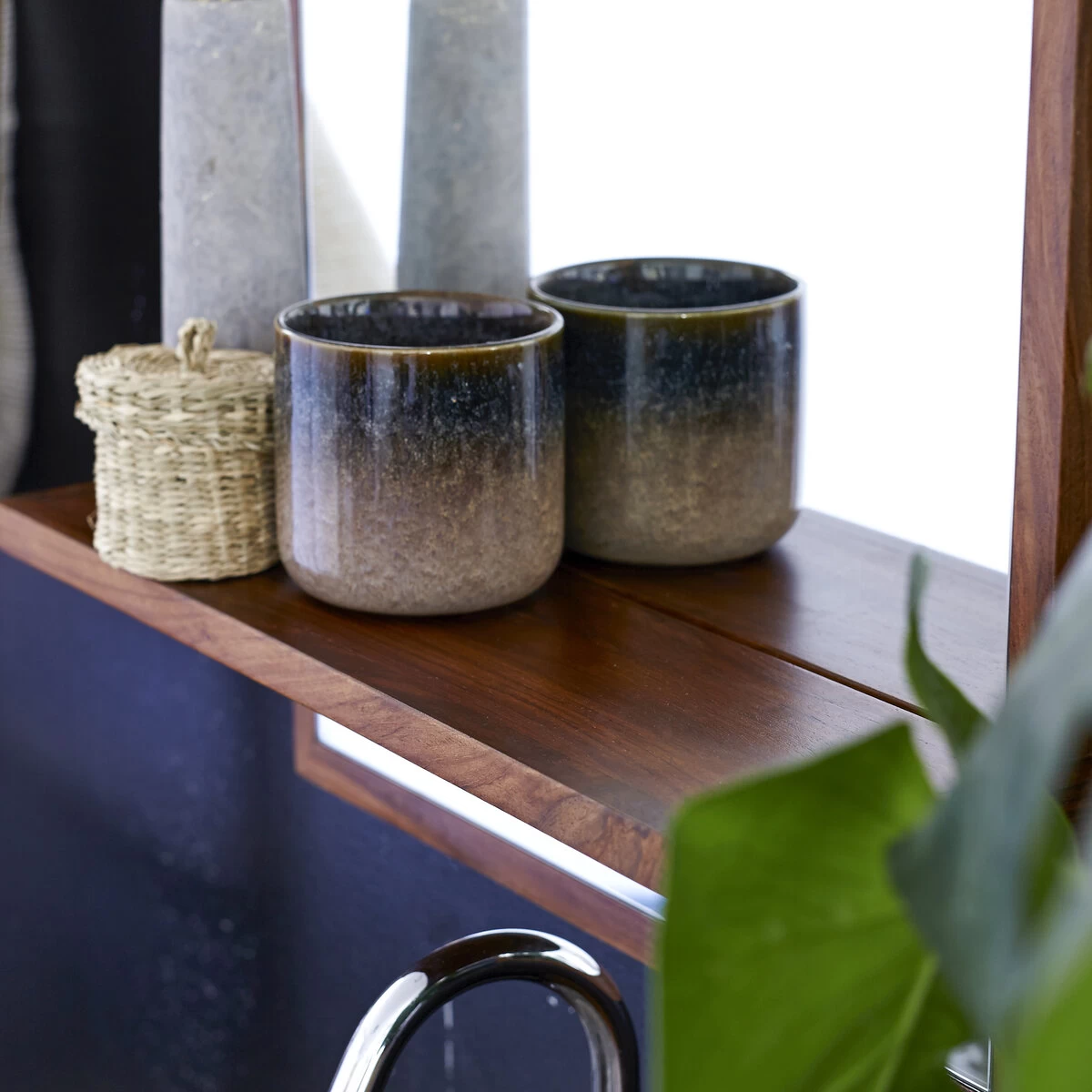 Galyno - Miroir En Palissandre 75x45 Cm – Image 2